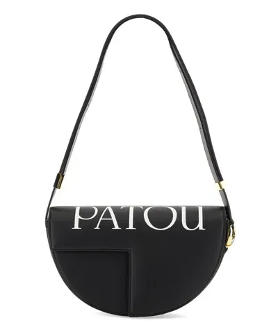 Patou Logo Print Fold In Black