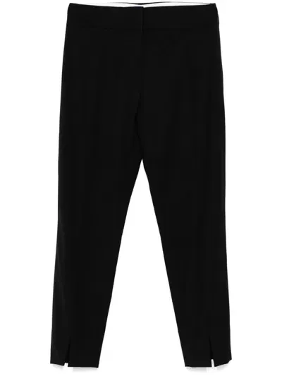 Patou Tapered Trousers In Black