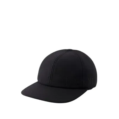 Patou Unisex Cap -  - Wool - Black