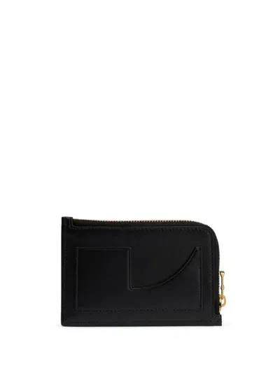 Patou Zipper Card Holder Accessories In Black