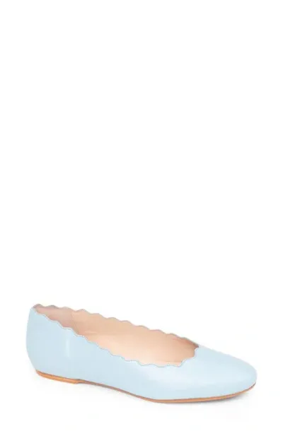 Patricia Green Palm Beach Ballet Flat In Sky Blue