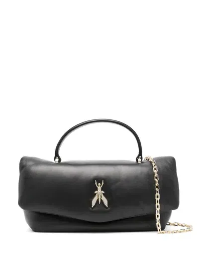 Patrizia Pepe Fly Bamby Shoulder Bag In Black