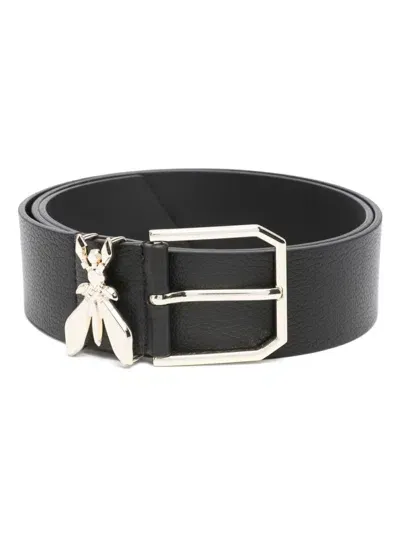 Patrizia Pepe Fly-detail Belt In Schwarz