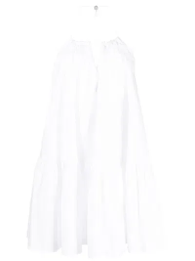 Patrizia Pepe Abito Essential Over In White