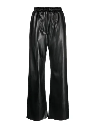 Patrizia Pepe Wide Leg Pants In Black