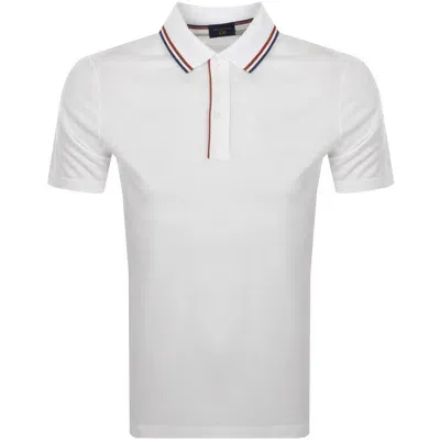 Paul &amp; Shark Paul And Shark Short Sleeved Polo T Shirt White