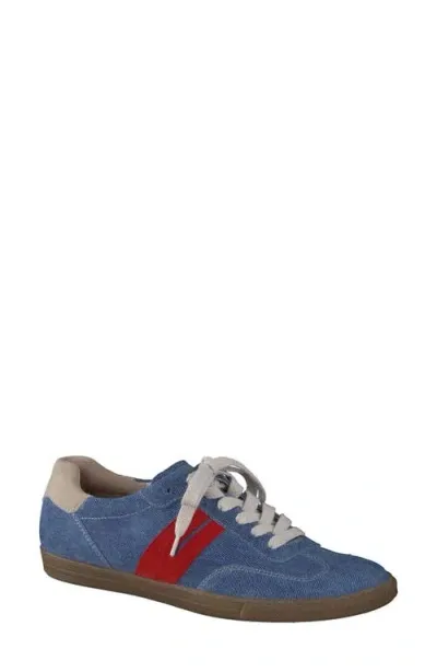 Paul Green Tilly Sneaker In Jeans Salsa Combo