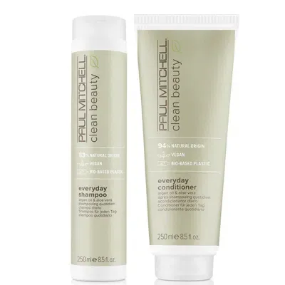 Paul Mitchell Clean Beauty Everyday Shampoo And Conditioner Set In White