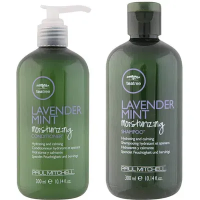 Paul Mitchell Tea Tree Lavender Mint Shampoo And Conditioner Duo In White