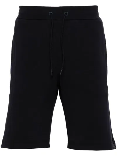 Paul & Shark Cotton Track Shorts In Blue