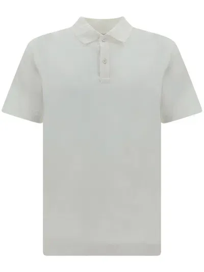 Paul & Shark Polo Shirt In Bianco