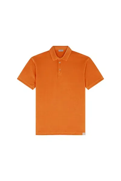 Paul & Shark Polo In Yellow & Orange