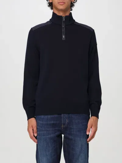 Paul & Shark Half-zip Jumper In Blau