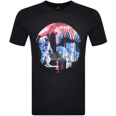 Paul Smith Astronaut T Shirt Navy