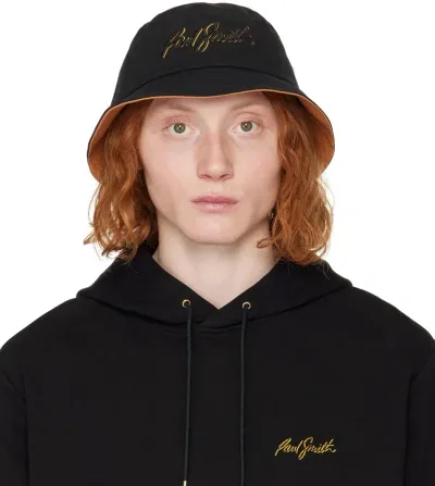 Paul Smith Black Shadow Bucket Hat In 79 Blacks