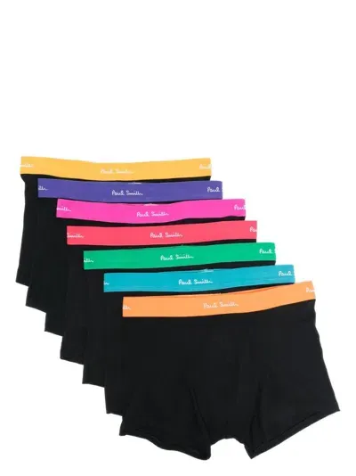 Paul Smith Boxer Shorts (7-pack) In Black