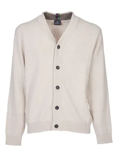 Paul Smith Cardigan In White