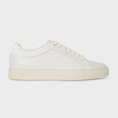 Paul Smith Leather Basso Sneakers In White