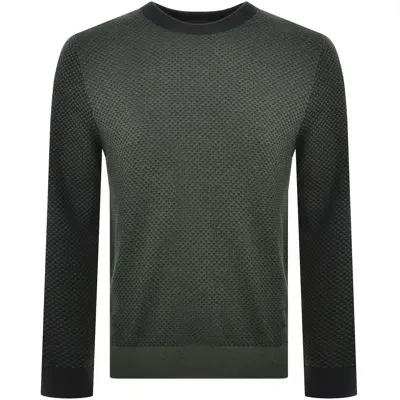 Paul Smith Crew Neck Knit Jumper Green