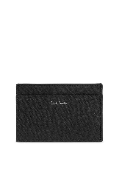 Paul Smith Leather Card Case In Multi