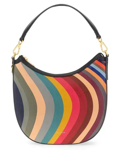 Paul Smith Hobo Bag In Multicolour