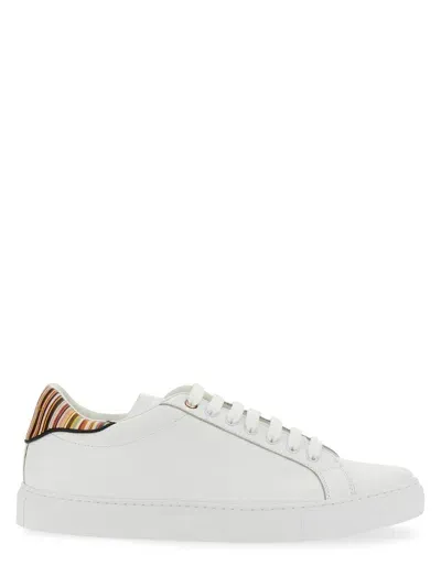 Paul Smith Leather Sneaker In White