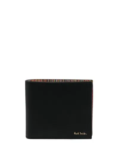 Paul Smith Logo Wallet In Black