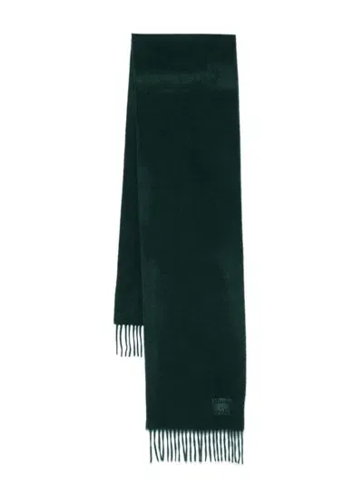 Paul Smith Men Scarf Cashmere Logo Accessories In Green