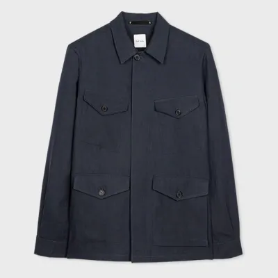 Paul Smith Mens 4pkt Casual Jkt In Navy