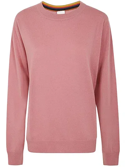 Paul Smith Mens Sweater Crew Neck In Powder