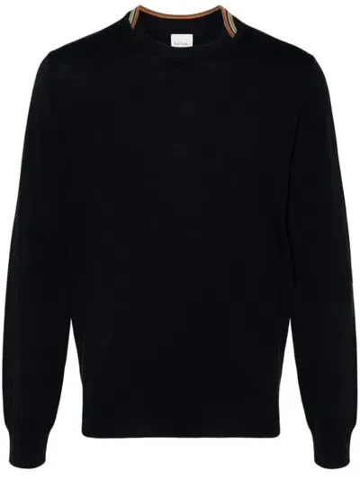 Paul Smith Logo Sweater In Black