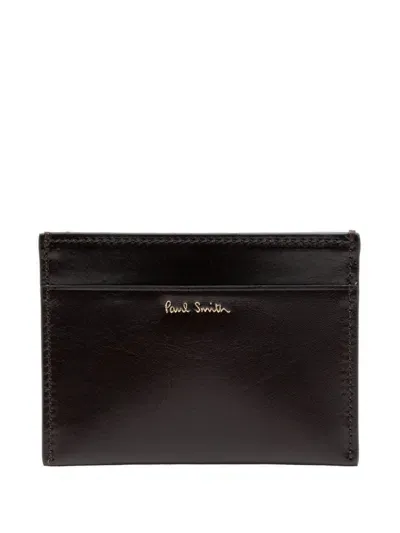 Paul Smith Men Wallet Card Case Intmul In Black