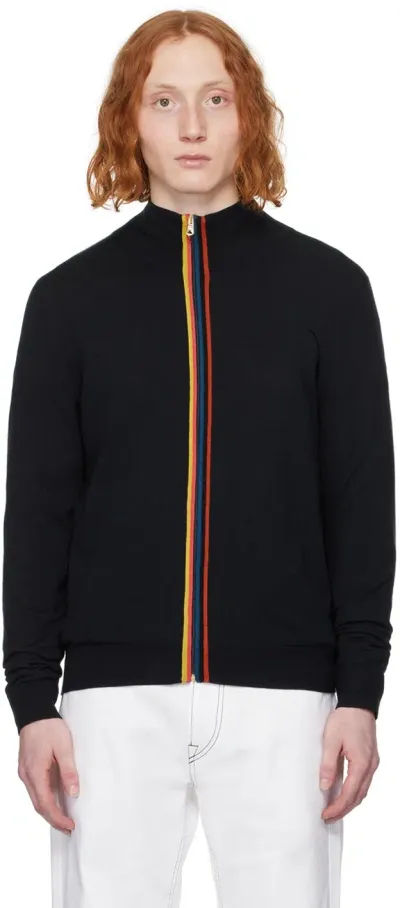 Paul Smith Navy Zip Jacket In 49a Navy