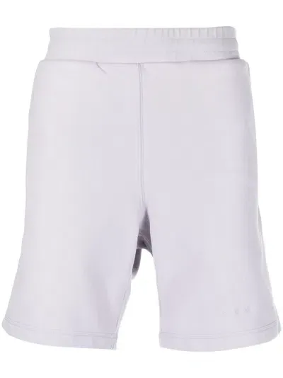 Paul Smith Organic Cotton Track Shorts In Violett