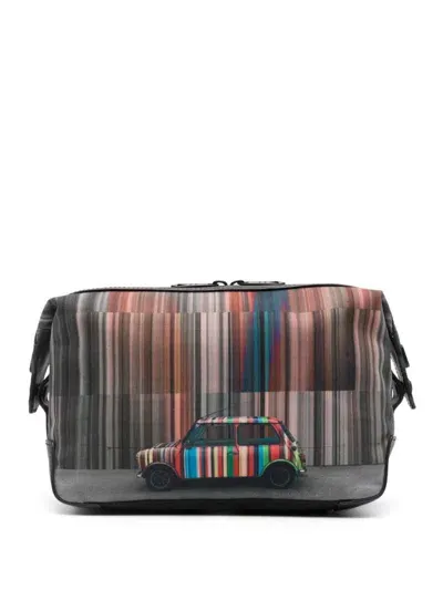 Paul Smith Printed Beauty-case In Multicolour