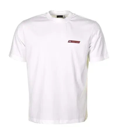 Paul Smith Regular Fit Pstilt T Shirt Off White