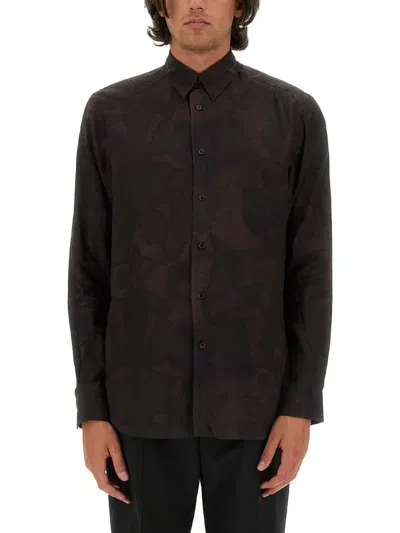 Paul Smith Regular Fit Shirt In Multicolour