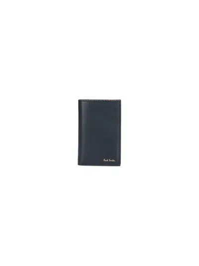 Paul Smith Leather Wallet In Black