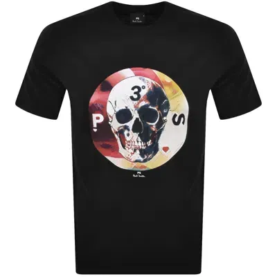 Paul Smith Skull T Shirt Black