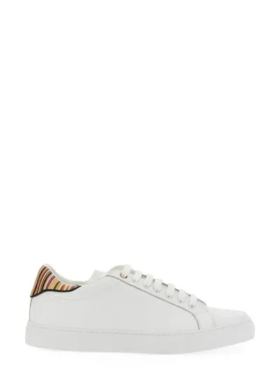 Paul Smith Sneaker With Logo In White