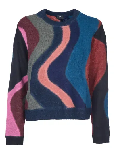 Paul Smith Sweater In Multicolor