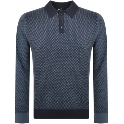 Paul Smith Sweater Polo T Shirt Navy