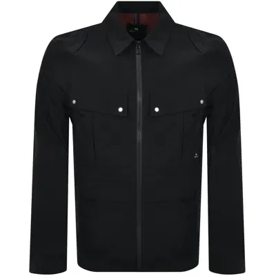 Paul Smith Unlined Overshirt Jacket Black