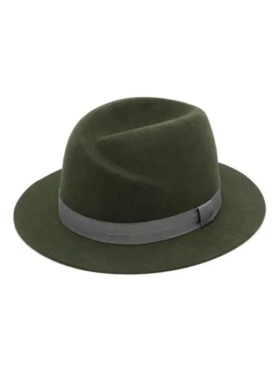 Paul Smith Wool Fedora In Grey