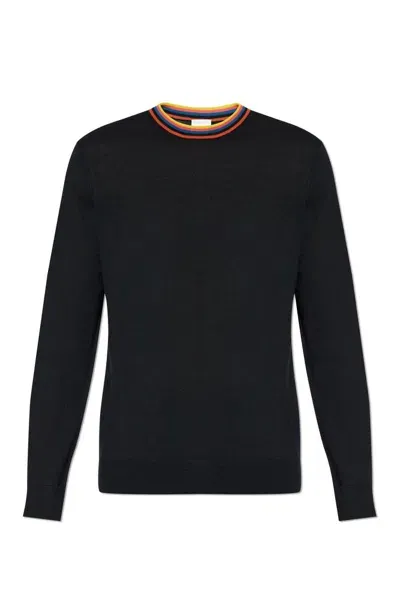 Paul Smith Wool Sweater In Black