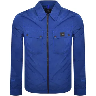 Paul Smith Zipped Front Jacket Blue