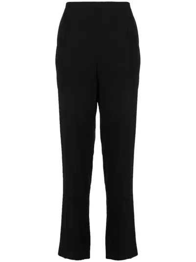 Paule Ka High-rise Tailored Trousers In Black