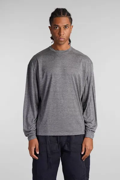 Paura Obi T-shirt In Grey