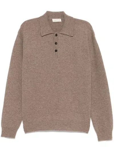 Paura Palermo Polo Sweater Clothing In 723 Dove Grey