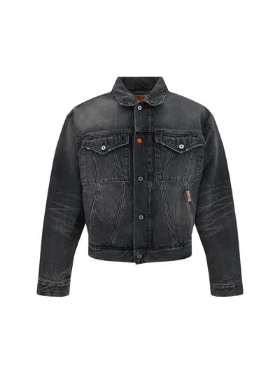 Pdf Channel Truck Denim Jacket In Denim Black